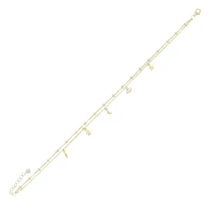Multi Charms Anklet