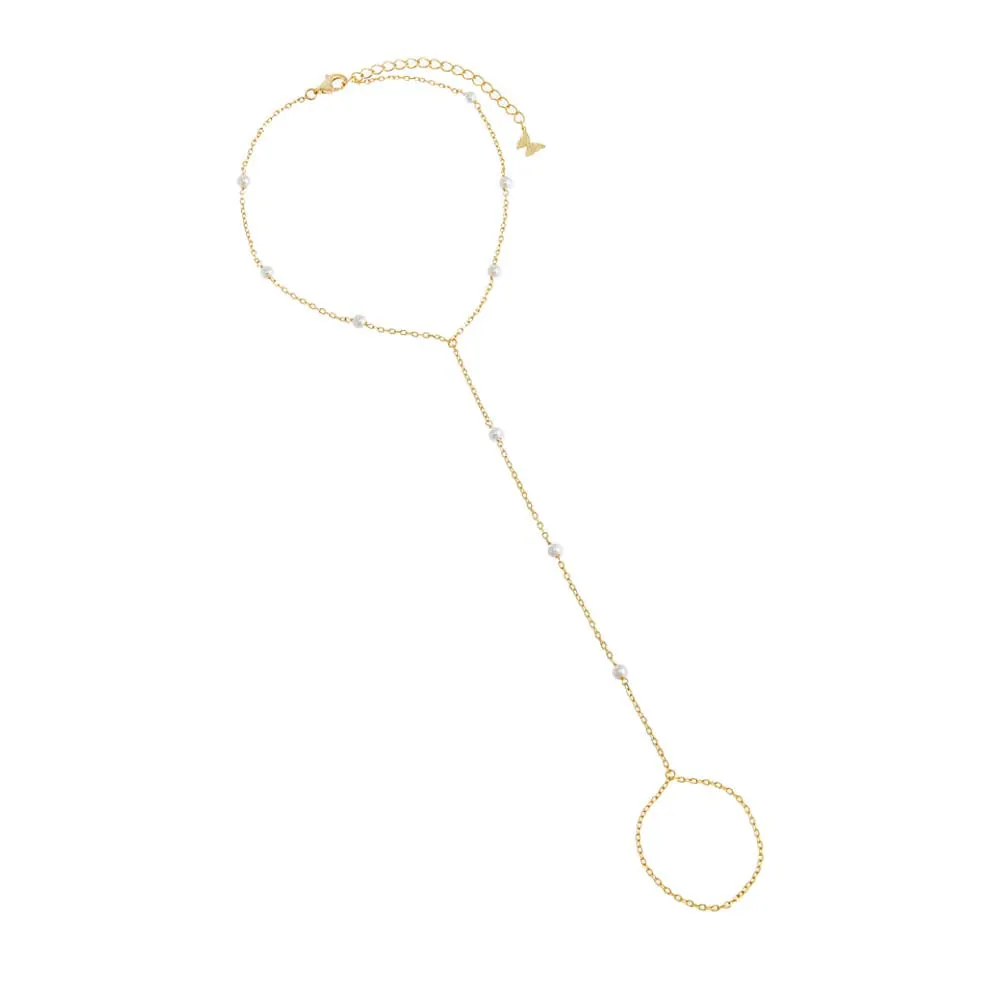 Multi Pearl Foot Chain