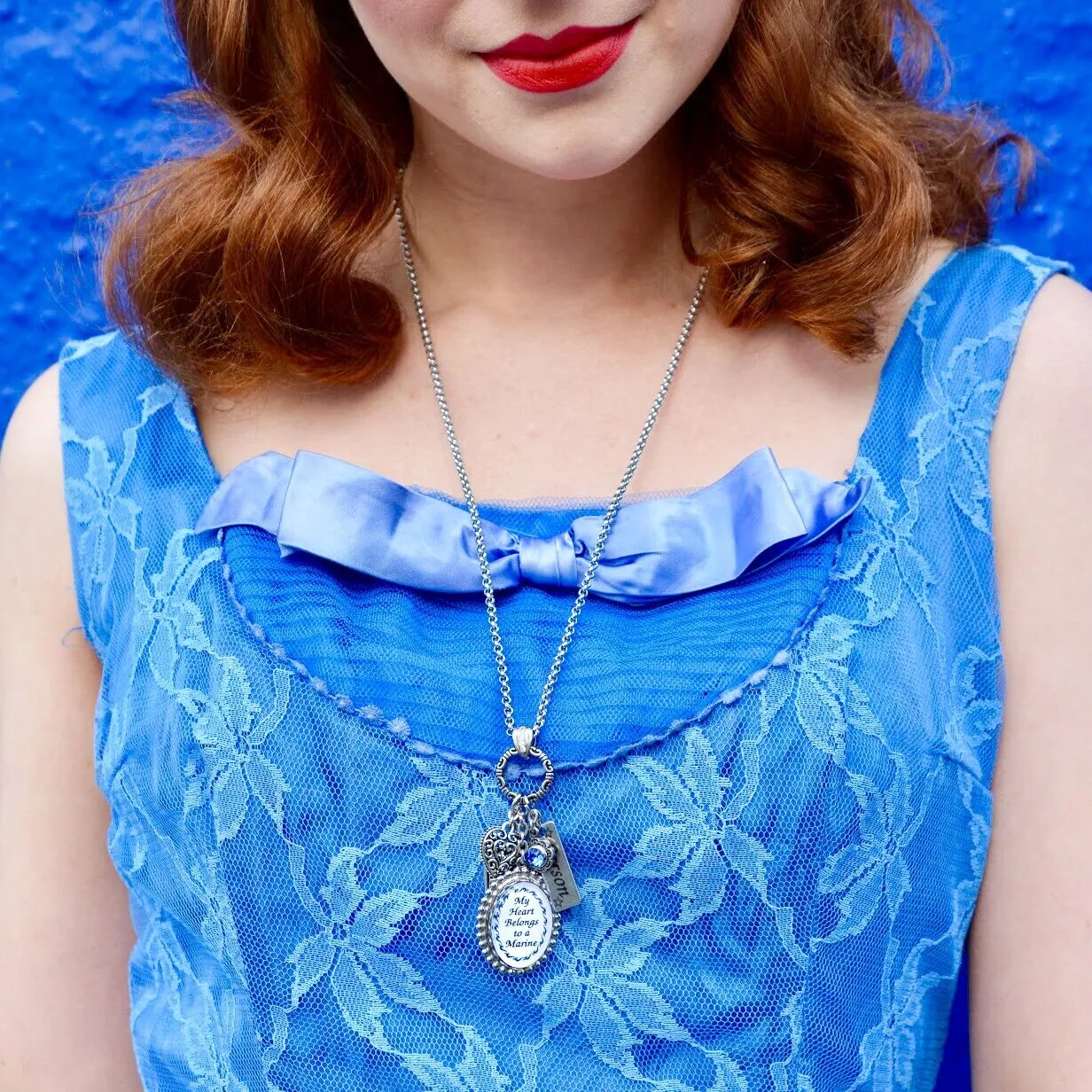 My Heart Belongs to a Deputy Sheriff Necklace