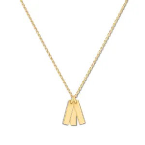 Mysha Personalized Triple Bar of Love Pendant