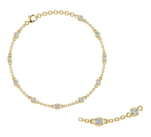Mystical Sterling Silver Anklet