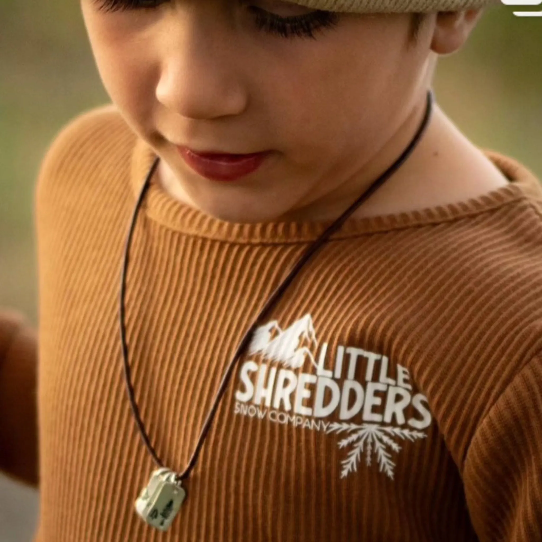 Nature or Beach Vibes Charm & Leather Necklace - Sterling Silver