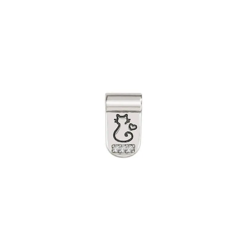 Nomination SeiMia Pendant, Cat, Silver