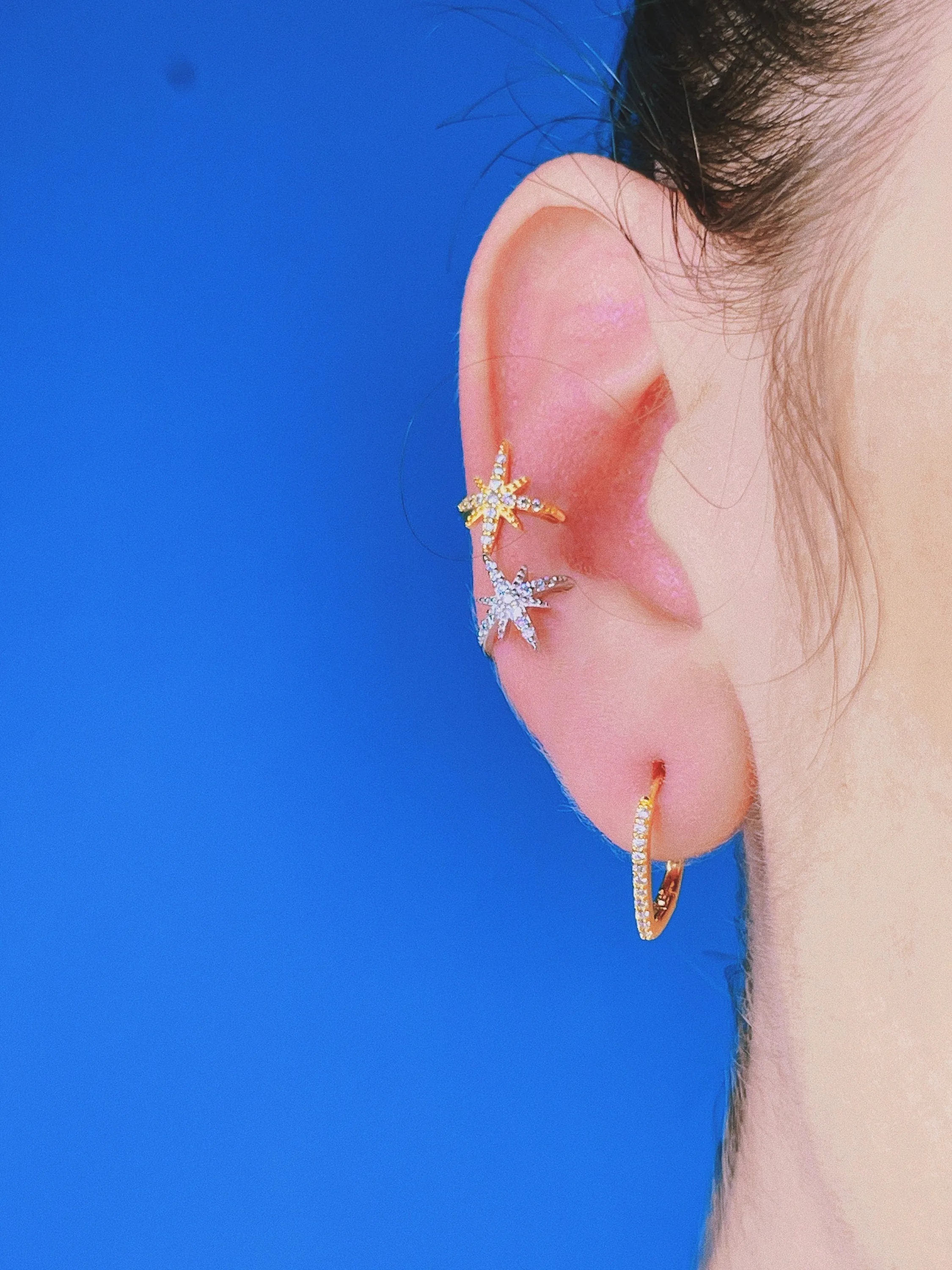 North Star Crystal Cuff