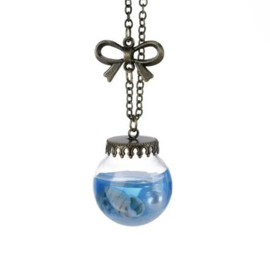 Ocean Bottles Pendant Necklace