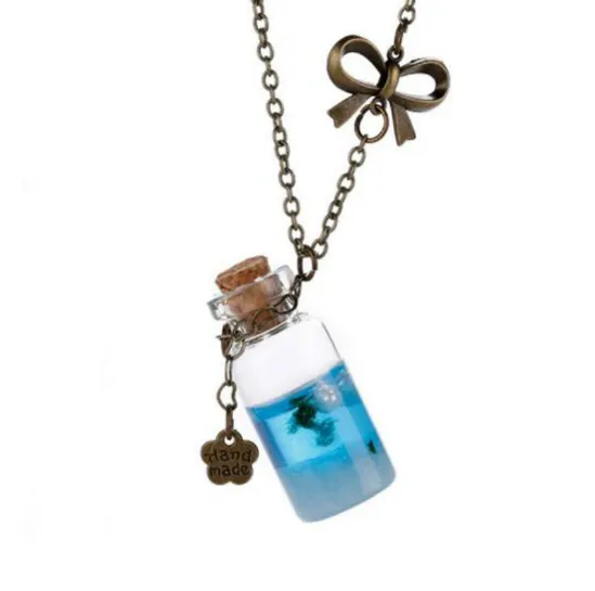 Ocean Bottles Pendant Necklace