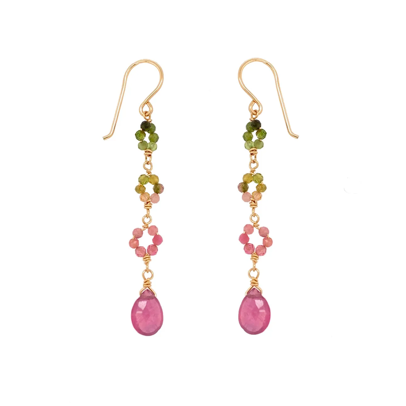 Ombre Fleurette Earring