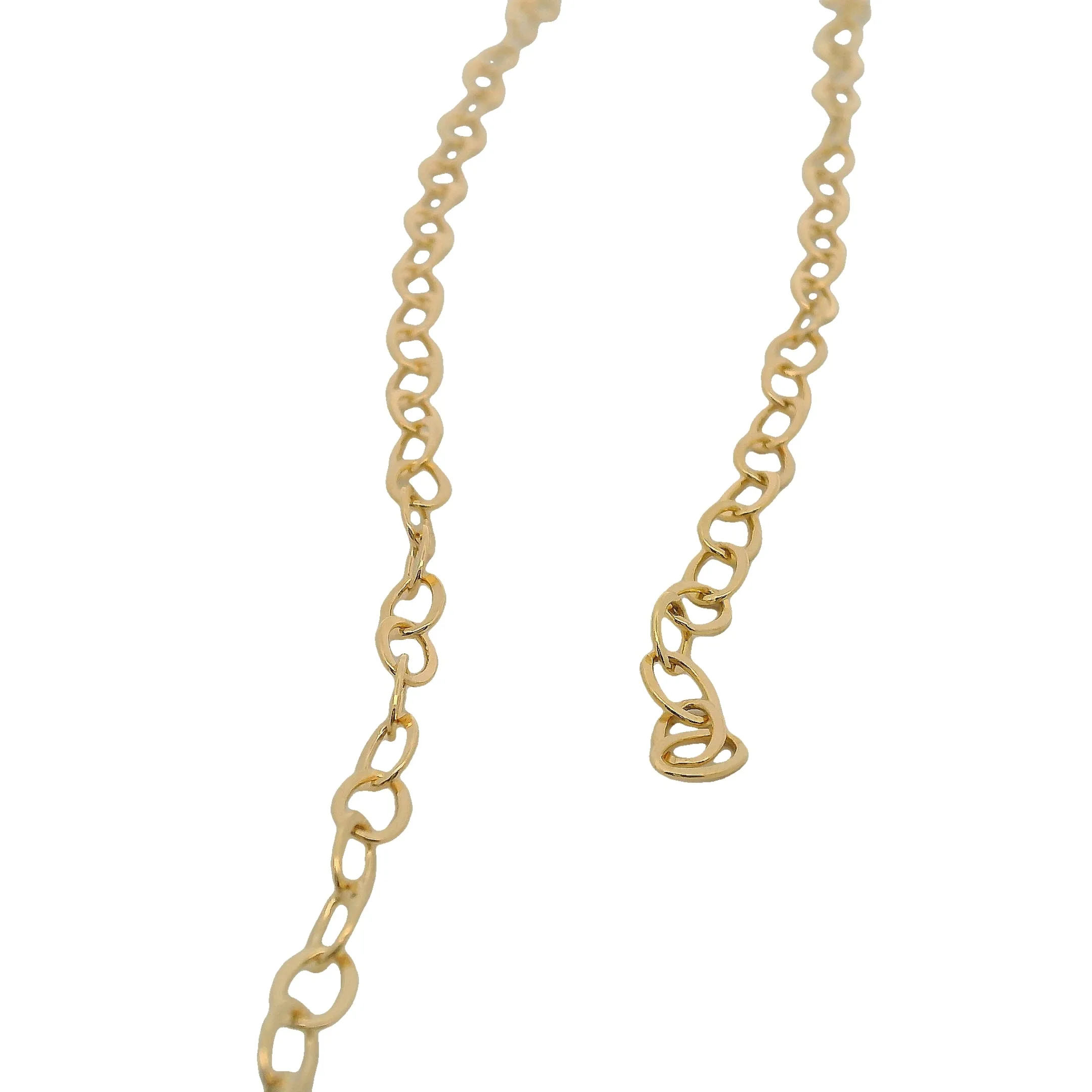 One-Foot 14K Real Gold-Filled Flat Oval Cable Chain | Size: 3.5mm x 5.3mm | CHN14GF