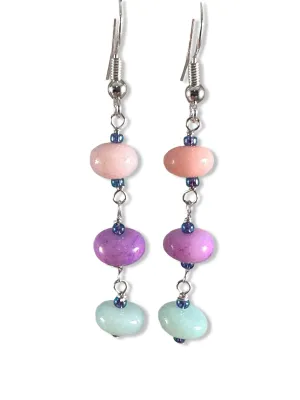 Opal Candy Gemstone Earrings