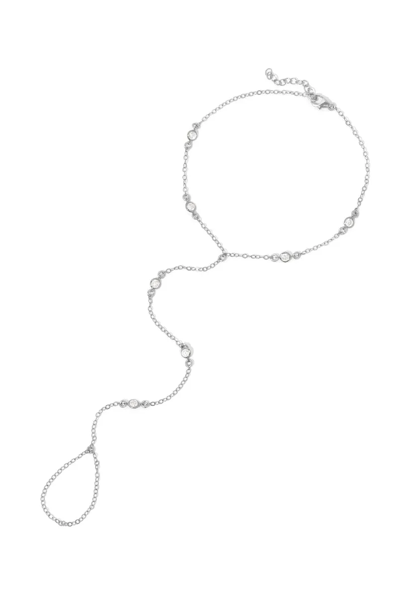 Orchid Foot Chain