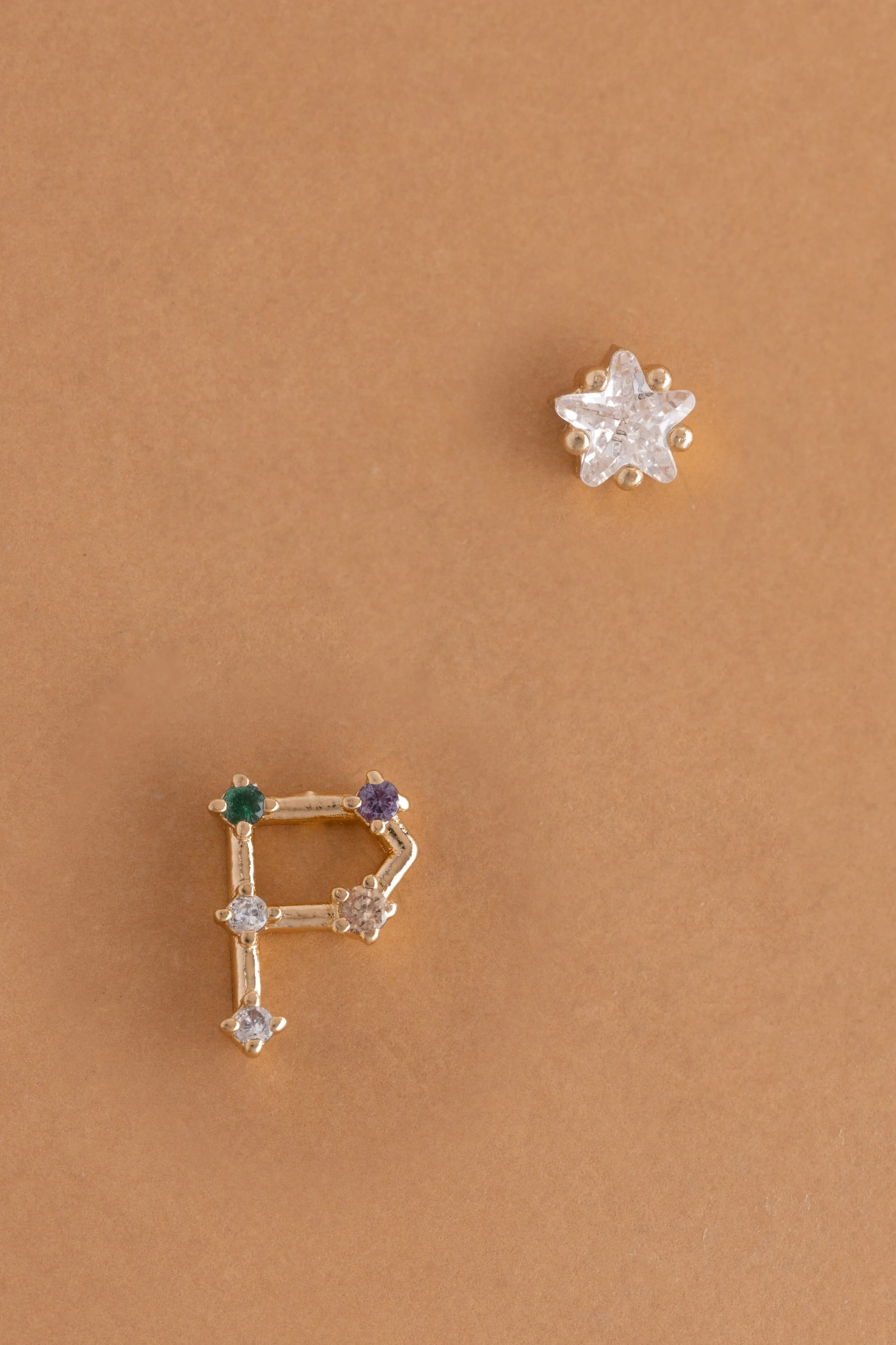 P Constellation Earrings