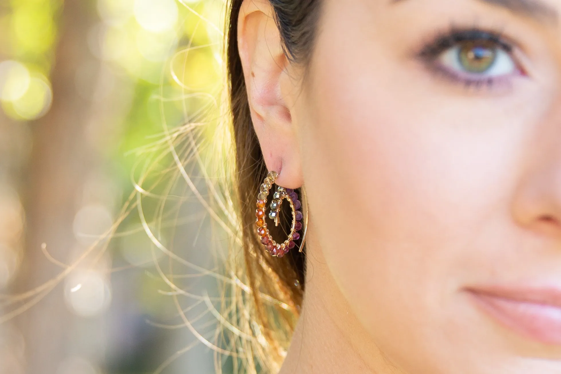 Passion Fiddlehead Fern Earring