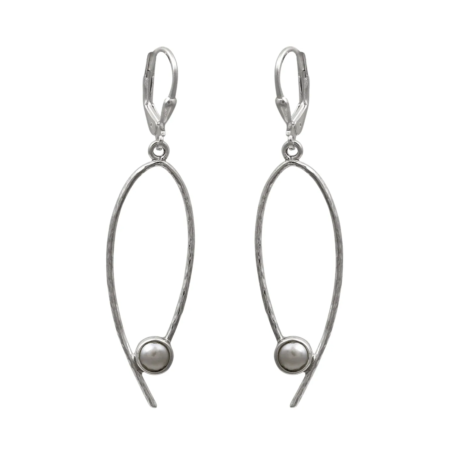Pearl Handmade Dangle Earrings