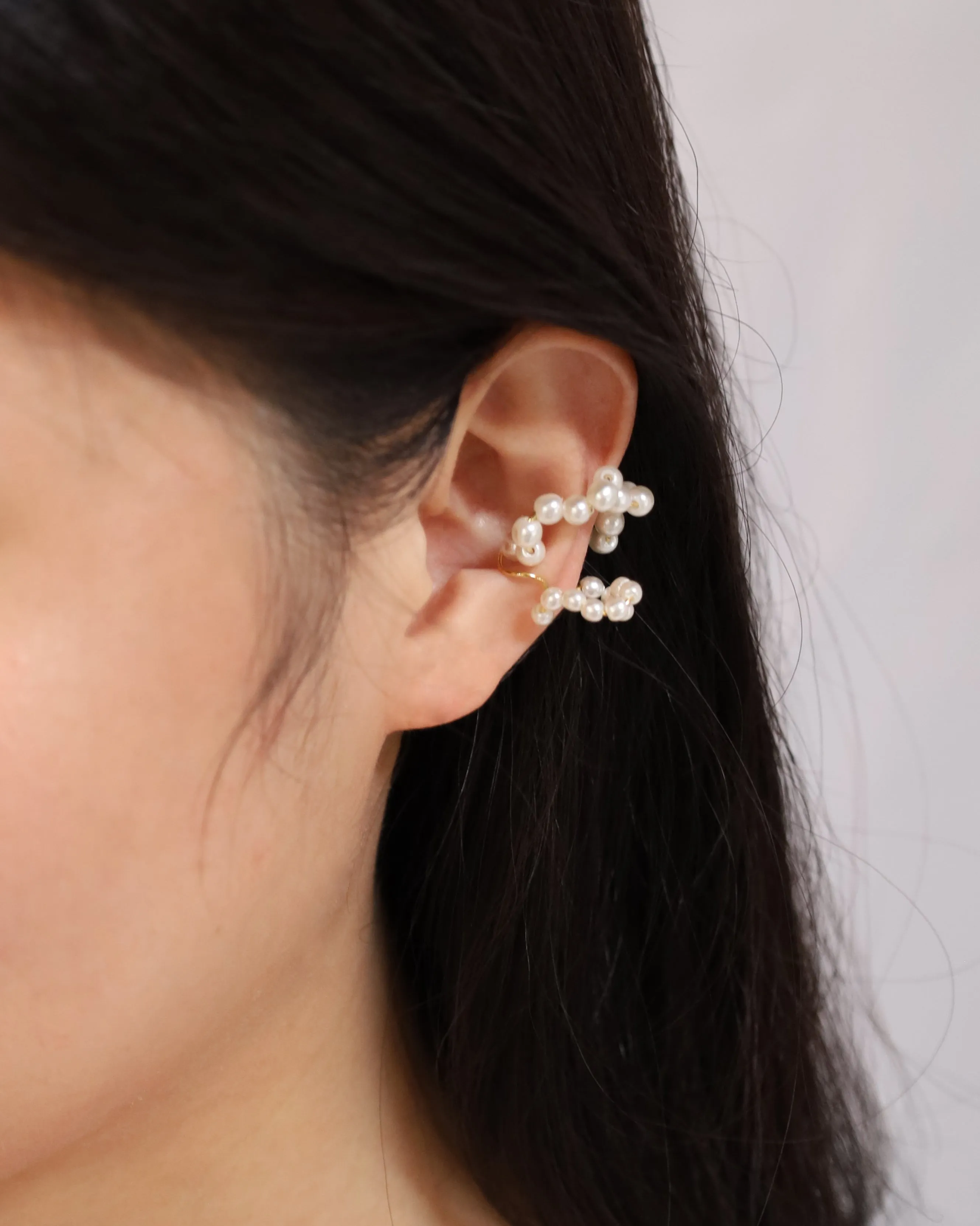 Pearly Ear Cuff