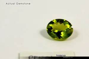 PERIDOT GEMSTONE - 10x8mm Oval Green Loose Stone