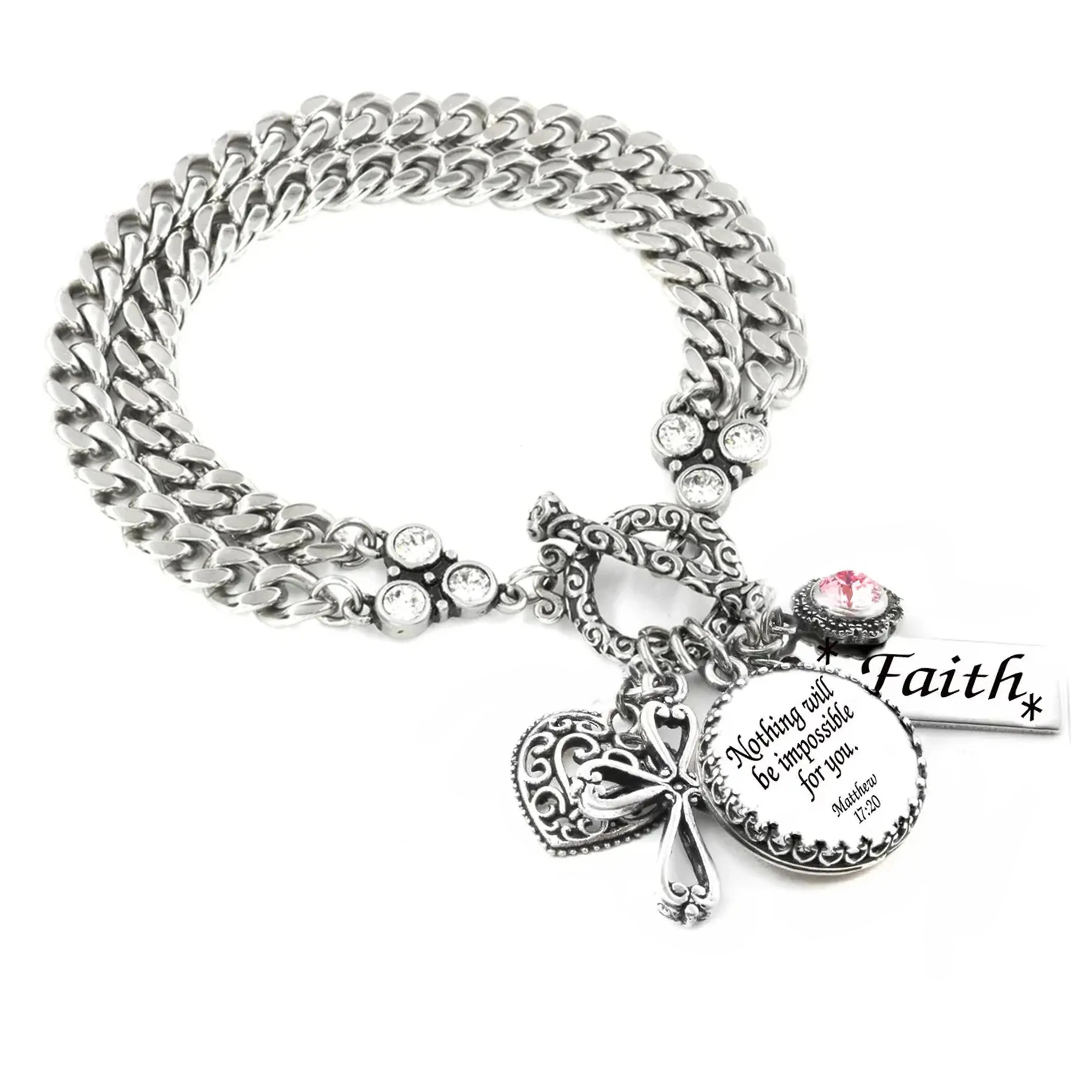 Personalized Bible Verse Bracelet