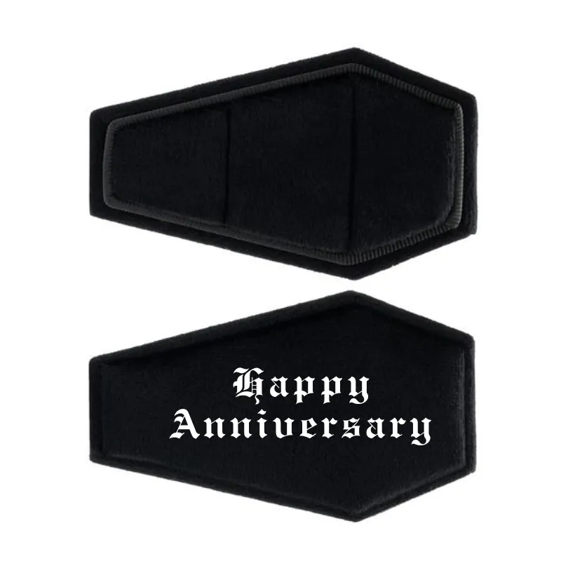 Personalized Coffin Necklace Jewelry Box