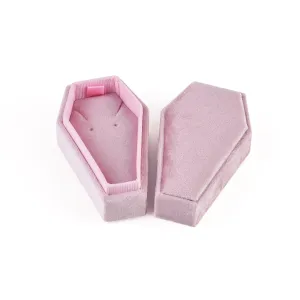 Personalized Coffin Necklace Jewelry Box