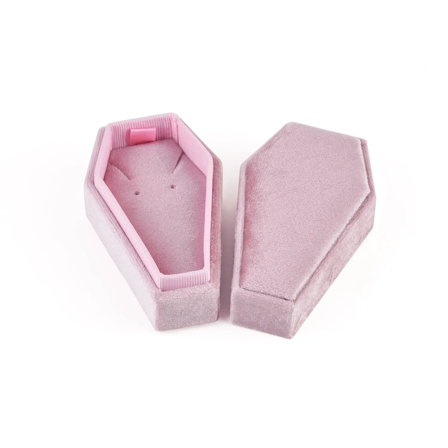 Personalized Coffin Necklace Jewelry Box