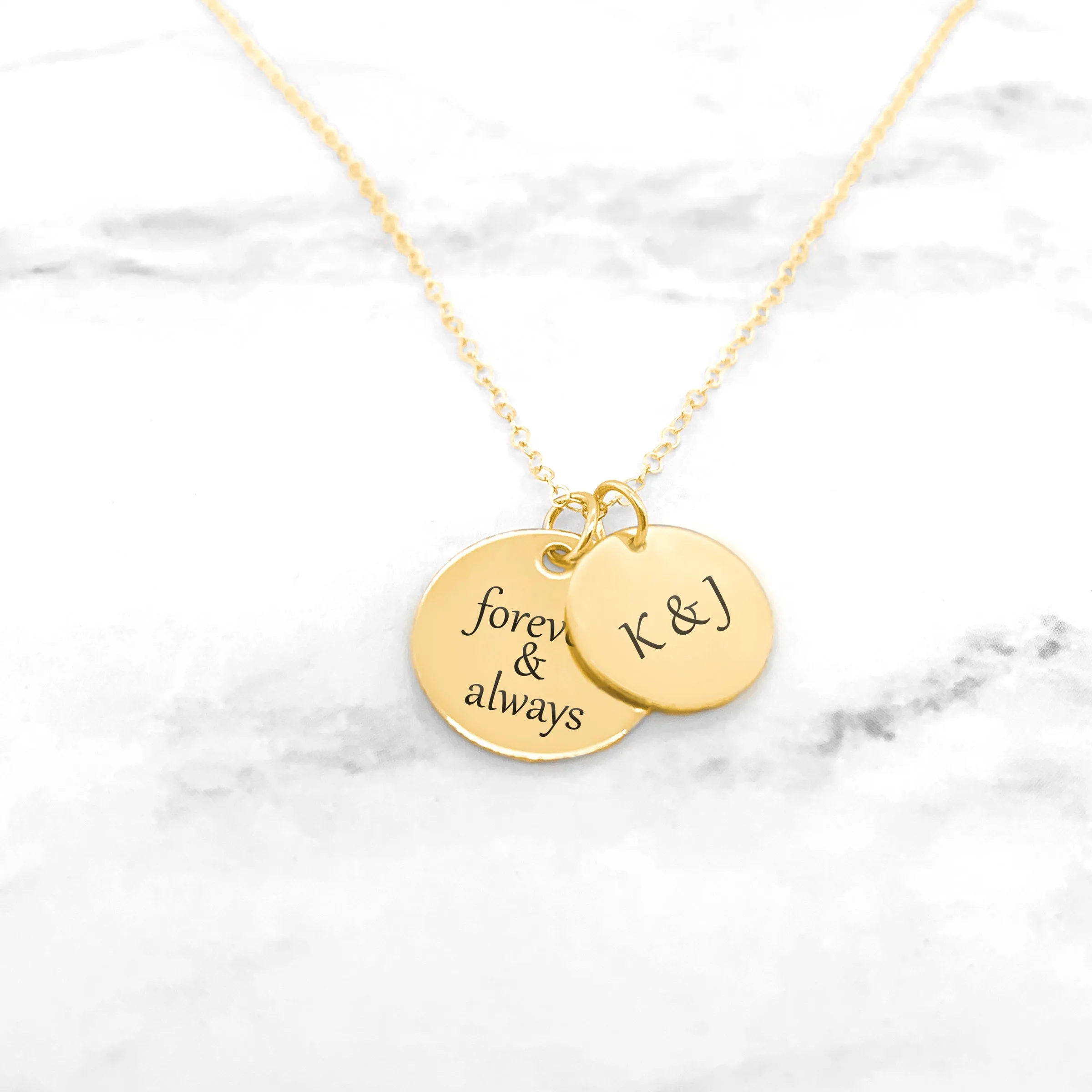 Personalized Couples Necklace