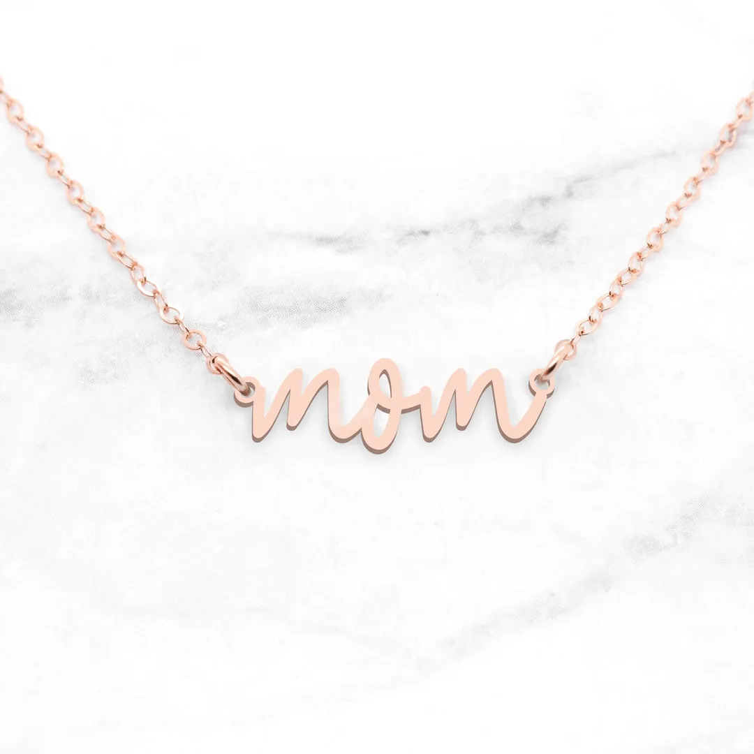 Personalized Mom Necklace