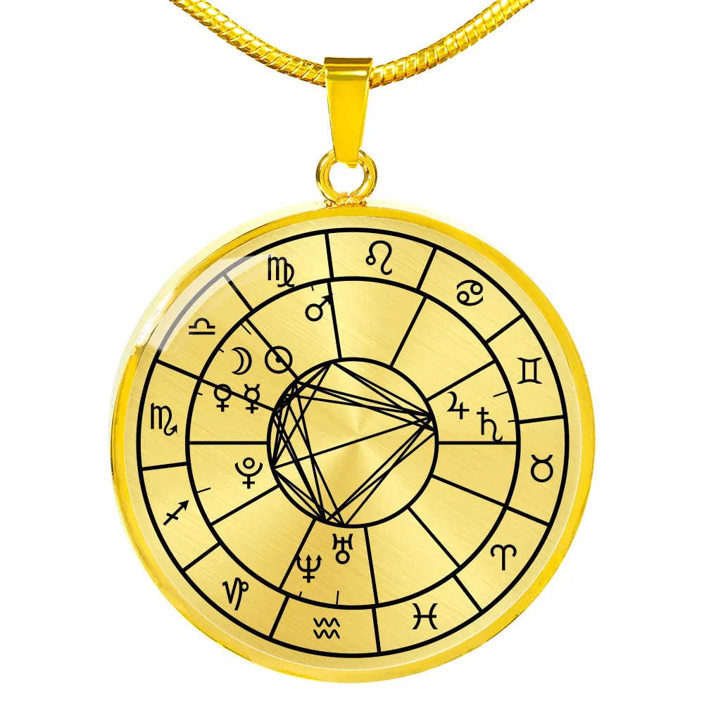 Personalized Natal Chart Necklace