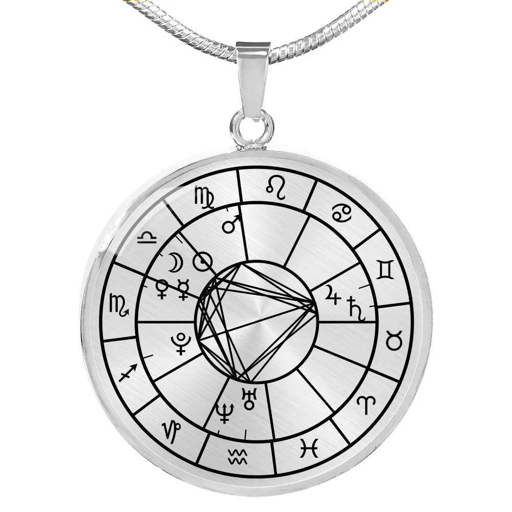 Personalized Natal Chart Necklace
