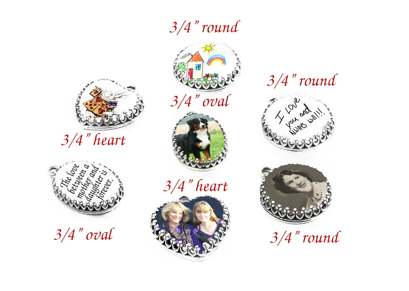 Personalized Photo Charm