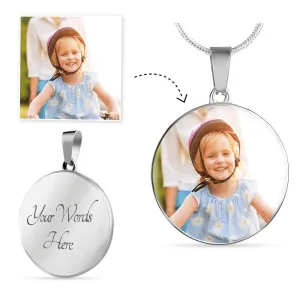 Personalized Photo Necklace