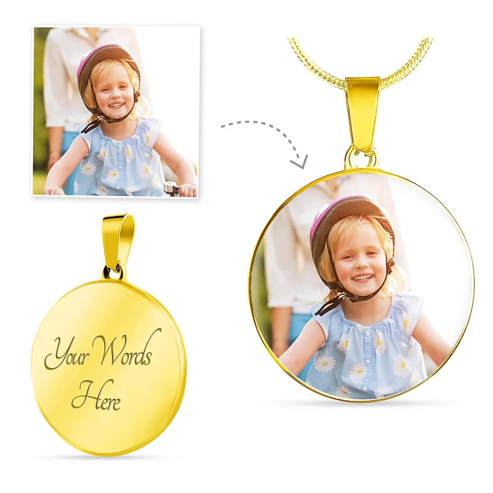Personalized Photo Necklace