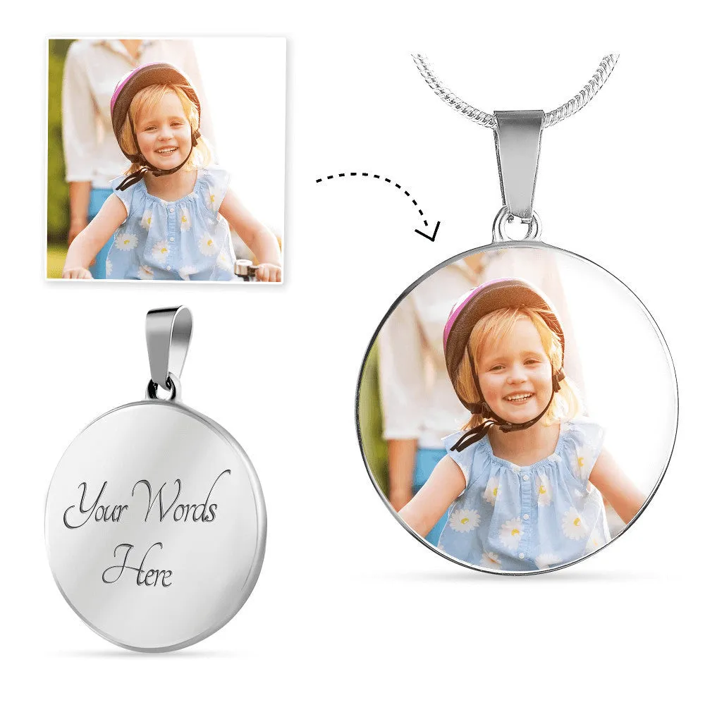 Personalized Photo Necklace