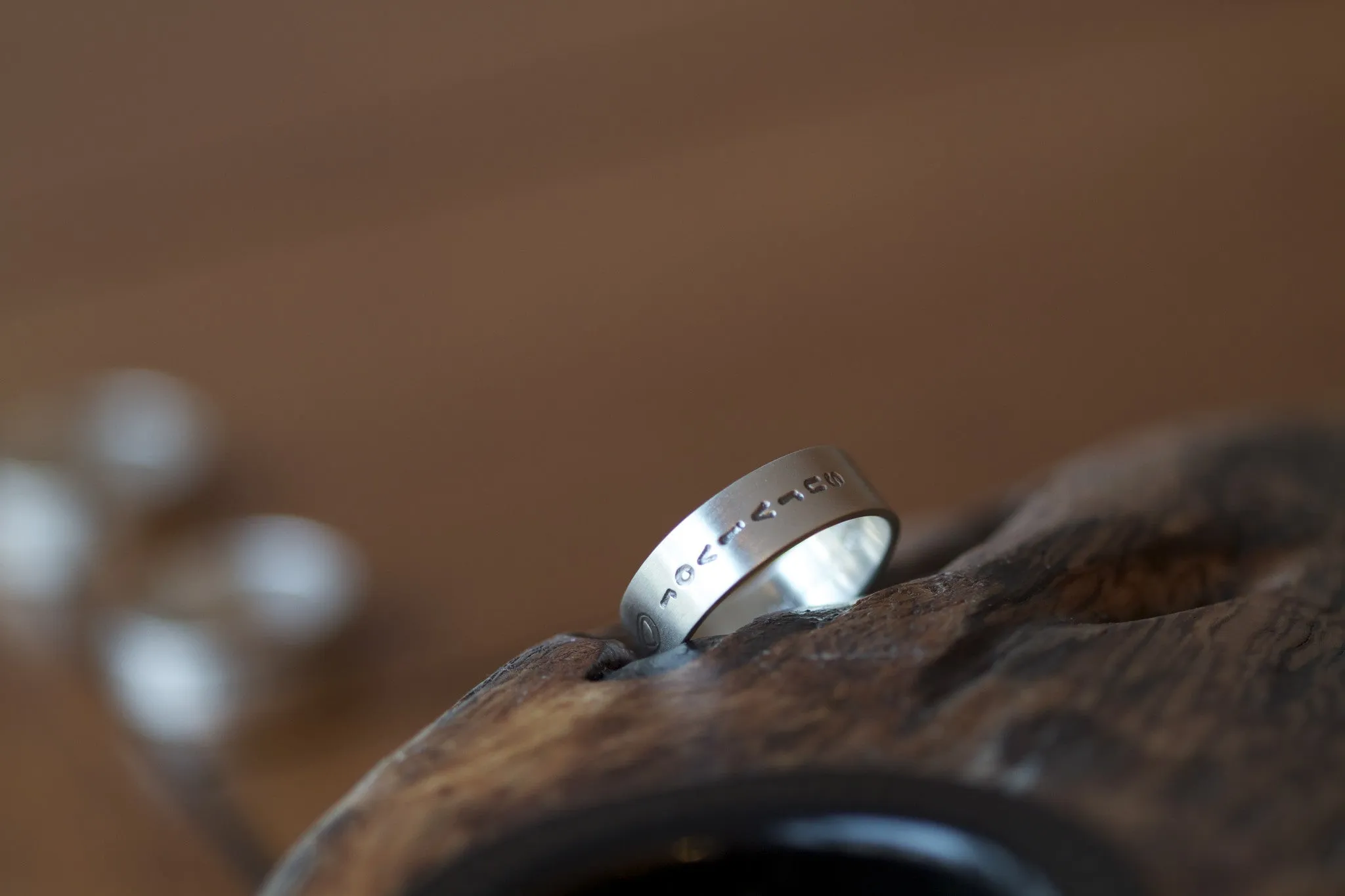 Personalized Pink Ribbon Ring (S0408)