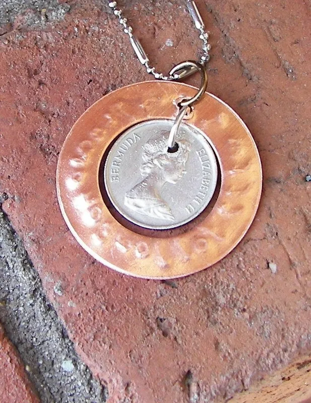 personalized Vintage coin jewelry, custom personalized and stamped jewelry, uniqe coin jewelry handstamped jewelry