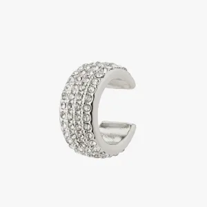Pilgrim Matylda Silver Crystal Cuff Earring