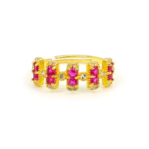 Pink Trap Ring
