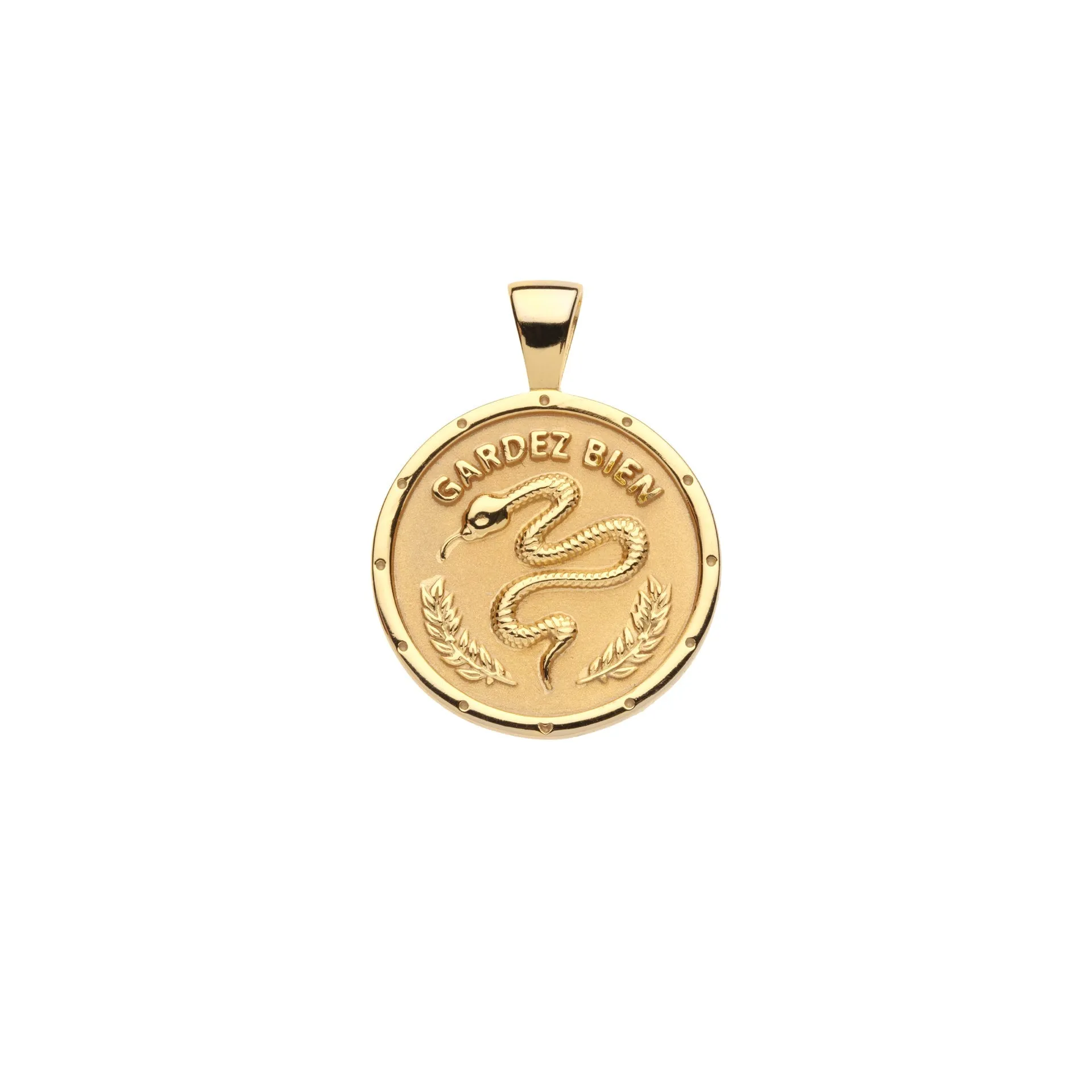Protect JW Small Pendant Coin Necklace