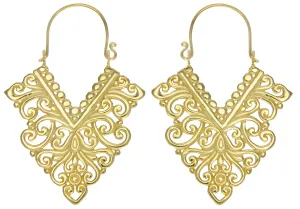 Pura Gold Earrings #3 Large