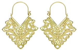 Pura Gold Earrings #4 Large