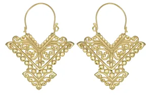 Pura Gold Earrings #6 Large