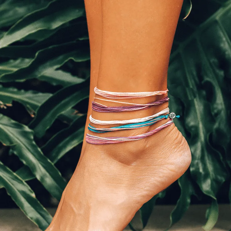 Pura Vida Original Anklet ~ White Sands