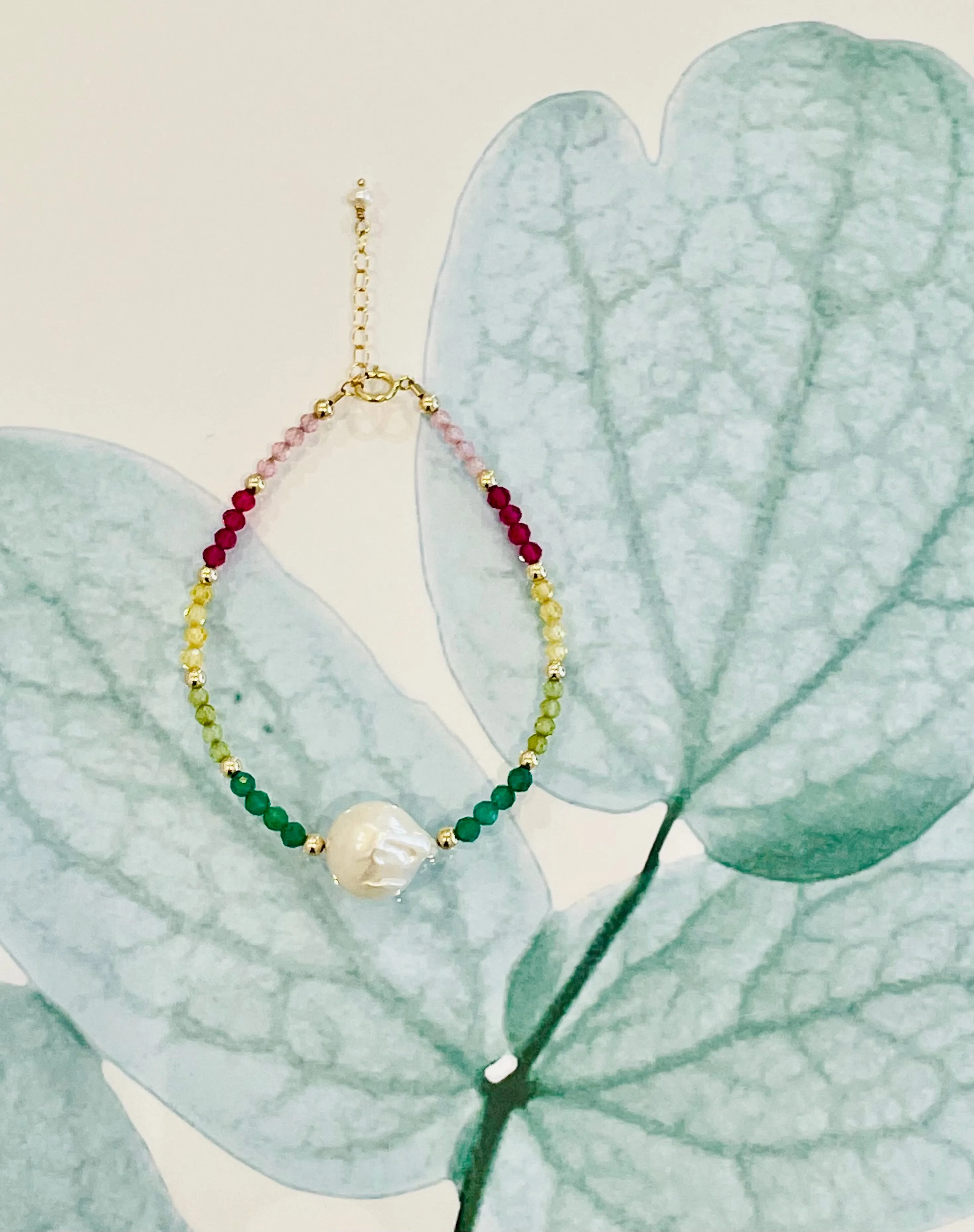 Rainbow Crystal Bracelet/Anklet