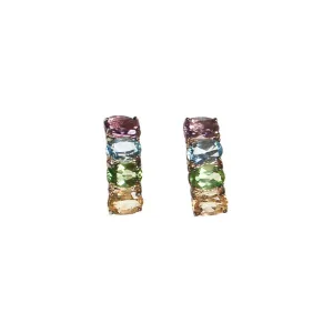 Rainbow Gemstone Earrings