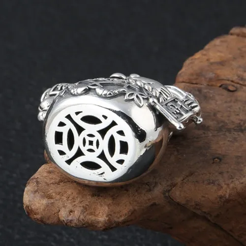 Real 925 Sterling Silver Pendant Cat Jewelry
