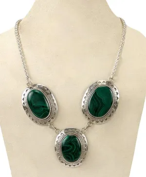 'Regency' Malachite Necklace