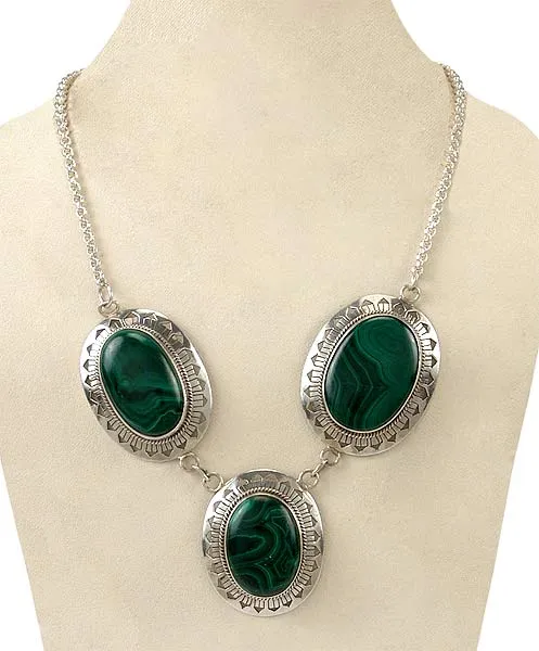 'Regency' Malachite Necklace