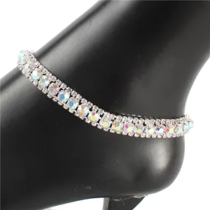 Rhinestone Crystal Anklet