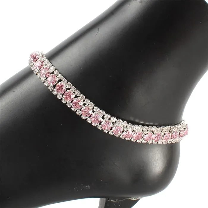Rhinestone Crystal Anklet