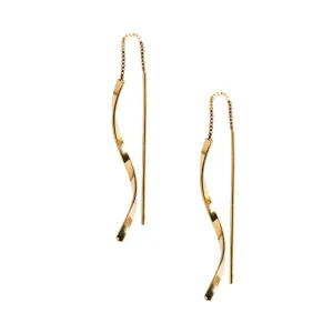 Ribbon Threader Earrings