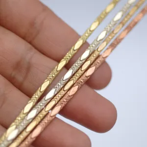 Ring wire, gallery wire, Blossom, 2.5mm wide, Ring Making Supply copper, brass, bronze, nickel silver