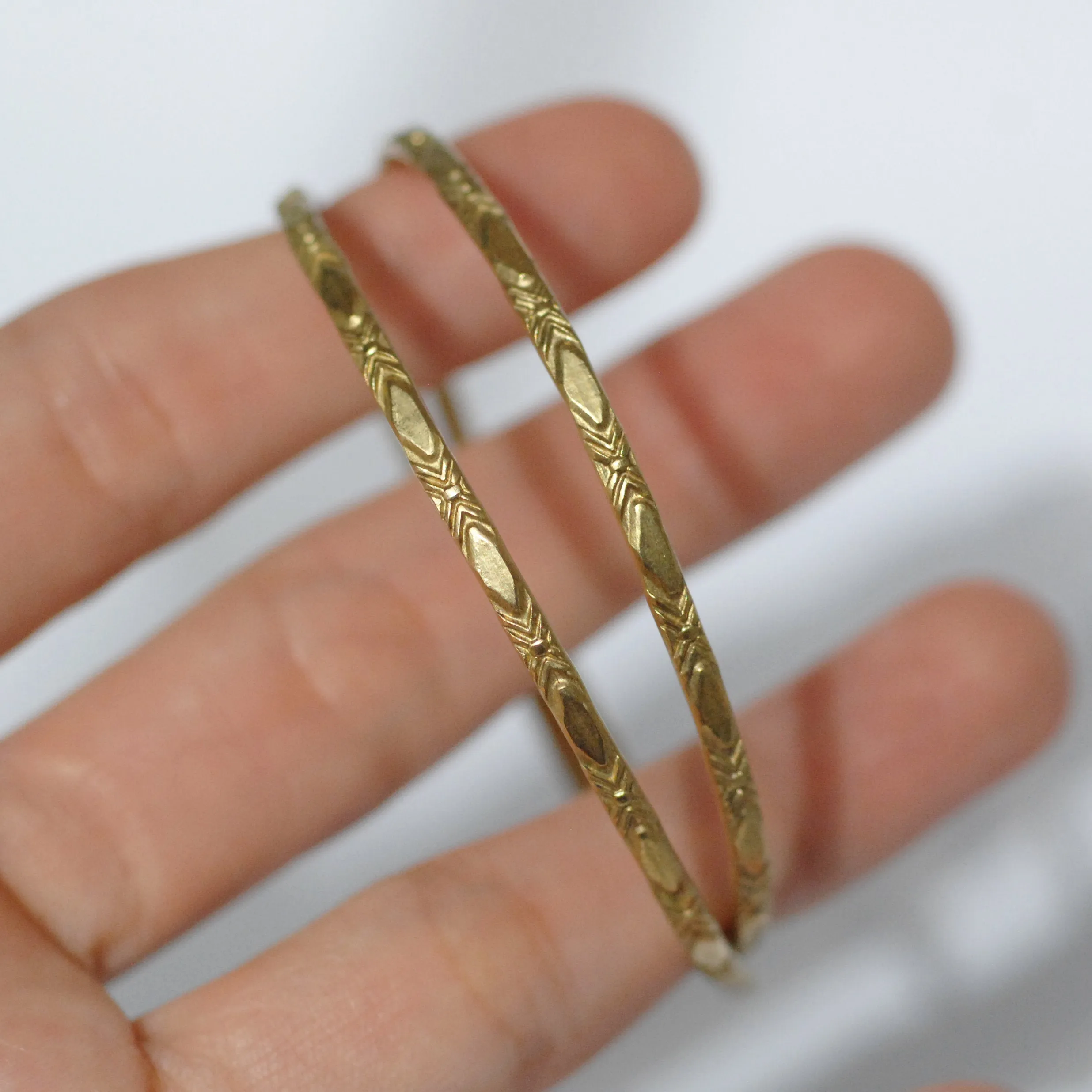 Ring wire, gallery wire, Blossom, 2.5mm wide, Ring Making Supply copper, brass, bronze, nickel silver